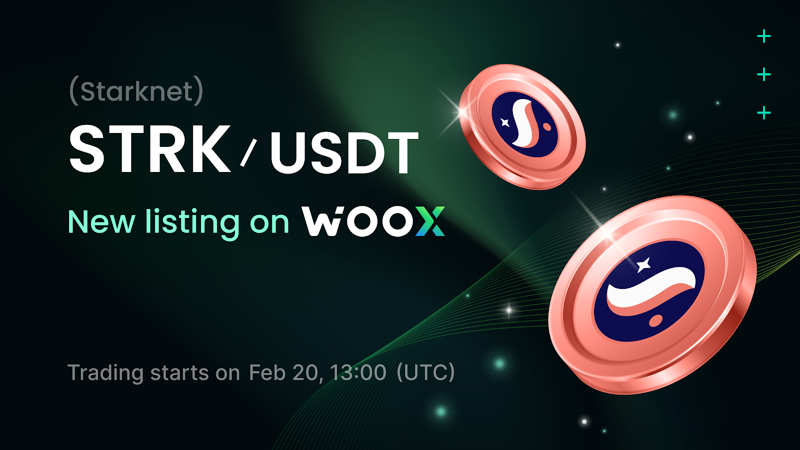 New Listing: Starknet (STRK) on WOO X - Trade and share a 5,000 USDT prize pool!